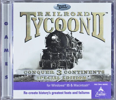 Retro PC Game - Railroad Tycoon II (Win/Mac) - Game disc - Image 1 of 3