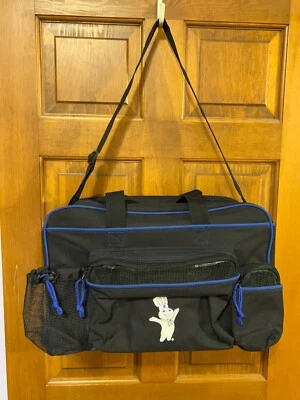 RARO ~ Bolsa de lona/gimnasio de nailon suave Pillsbury™ Doughboy™ ~ 18 x 10 x 12 ~ NUEVO Foto 1 de 4