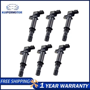 6PCS Ignition Coils For Dodge Ram 1500 Dakota Nitro Jeep Grand Cherokee Liberty - Picture 1 of 4