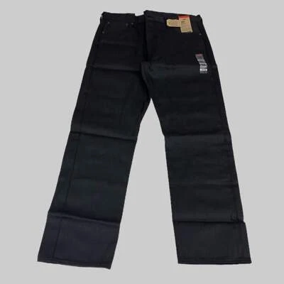 Pantalones de mezclilla para hombre LEVI'S 501 Originales rectos talla 38 x 34 negros Foto 1 de 4