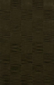Green Transitional Hand Hooked Checkered Squares Grid Area Rug Checked DV15 - Picture 1 of 35