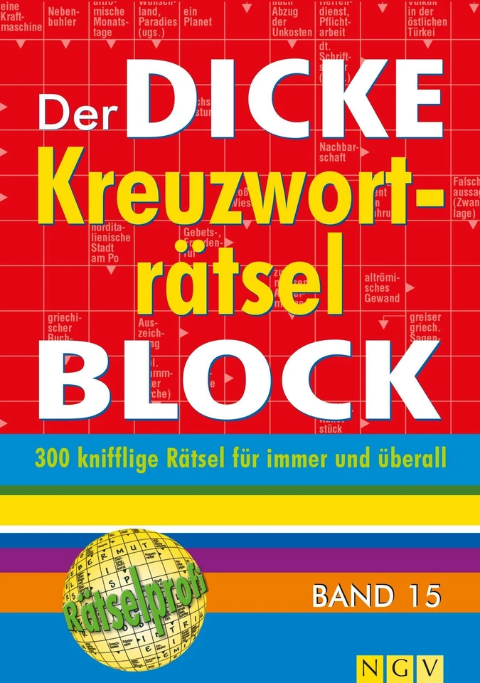 Der dicke Kreuzworträtsel-Block Band 15 (2017, Taschenbuch)