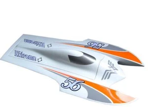 E22 Electric Racing Prepainted White KIT RC Boat Hull Only for Advanced Player - Picture 1 of 1