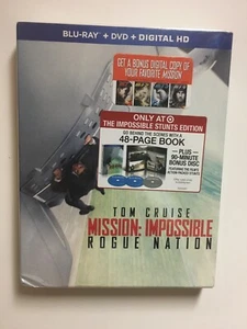 Mission: Impossible - Rogue Nation (Blu-ray/DVD, 2015) NEW Target w/slipcase - Picture 1 of 2