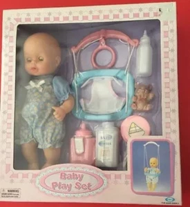 JUEGO DE REGALO CITITOY DULCE BEBÉ RECIÉN NACIDO VINILO CAJA LIGERAMENTE DAÑADA - Imagen 1 de 2