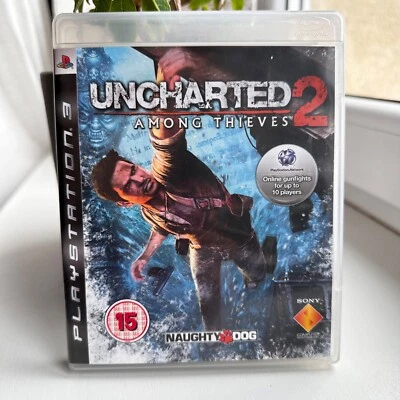 Uncharted 2: Among Thieves PS3 PlayStation 3 | CIB Completo con Manual PAL Inglés - Imagen 1 de 4