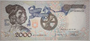Portugal 2000 escudos 1991 XF - Picture 1 of 2