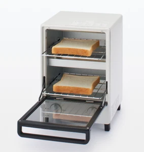 MUJI Toaster Oven Vertical 2 stage 22.5×25×32.7cm White MJ-OTL10B Japan NEW - Picture 1 of 16