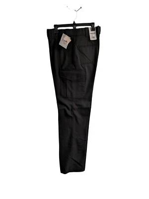 Flying Cross BLACK Uniform Pants Women's 16 REG NWT No Hem Supercrease ProX Fit - Image 1 of 4