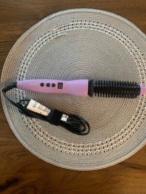 CALISTA PERFECTER HEATED ROUND STYLING BRUSH  PINK Tested - Image 1 of 3