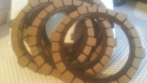 MZ- ETZ150 FRICTION PLATES 6 set CLUTCH PLATES BRAND NEW - Picture 1 of 3