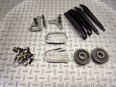 2008 04-08 Aprilia RSV1000R OEM Cam Timing Chains Tensioners Guides Lot - image 1 of 4