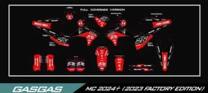Graphic Kit Vinyl Wrap Decals Sticker motocross GASGAS MC 2024+ MX GAS PITTSBURG - Imagen 1 de 5