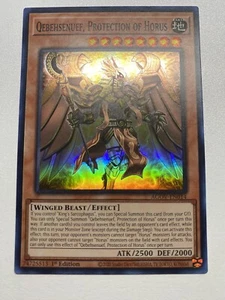 Yu-Gi-Oh! Qebehsenuef, Protection Of Horus Super 1st Edition AGOV-EN014 NM/M  - Picture 1 of 24