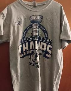 Tampa Bay Lightning 2021 Stanley Cup T-Shirt - Picture 1 of 3