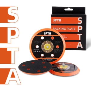 SPTA 5"(125mm)6"(150mm) Backing Plate Hook Loop Pad For Dual Action Polisher - Picture 1 of 11
