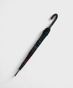 Knirps T760 Regenschirm Long AC, kippsicher, gebogener Griff, Structure raspberr - Bild 1 von 2