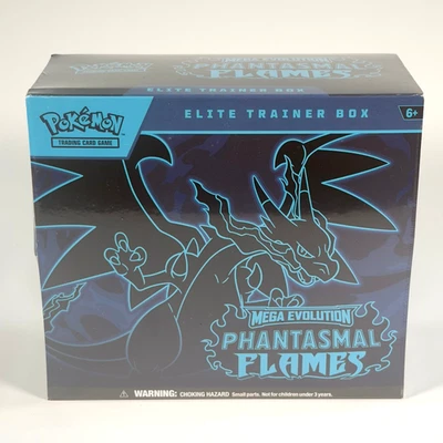 Pokémon Mega Evolution Phantasmal Flames Elite Trainer Box ETB - Factory Sealed - Image 1 of 4
