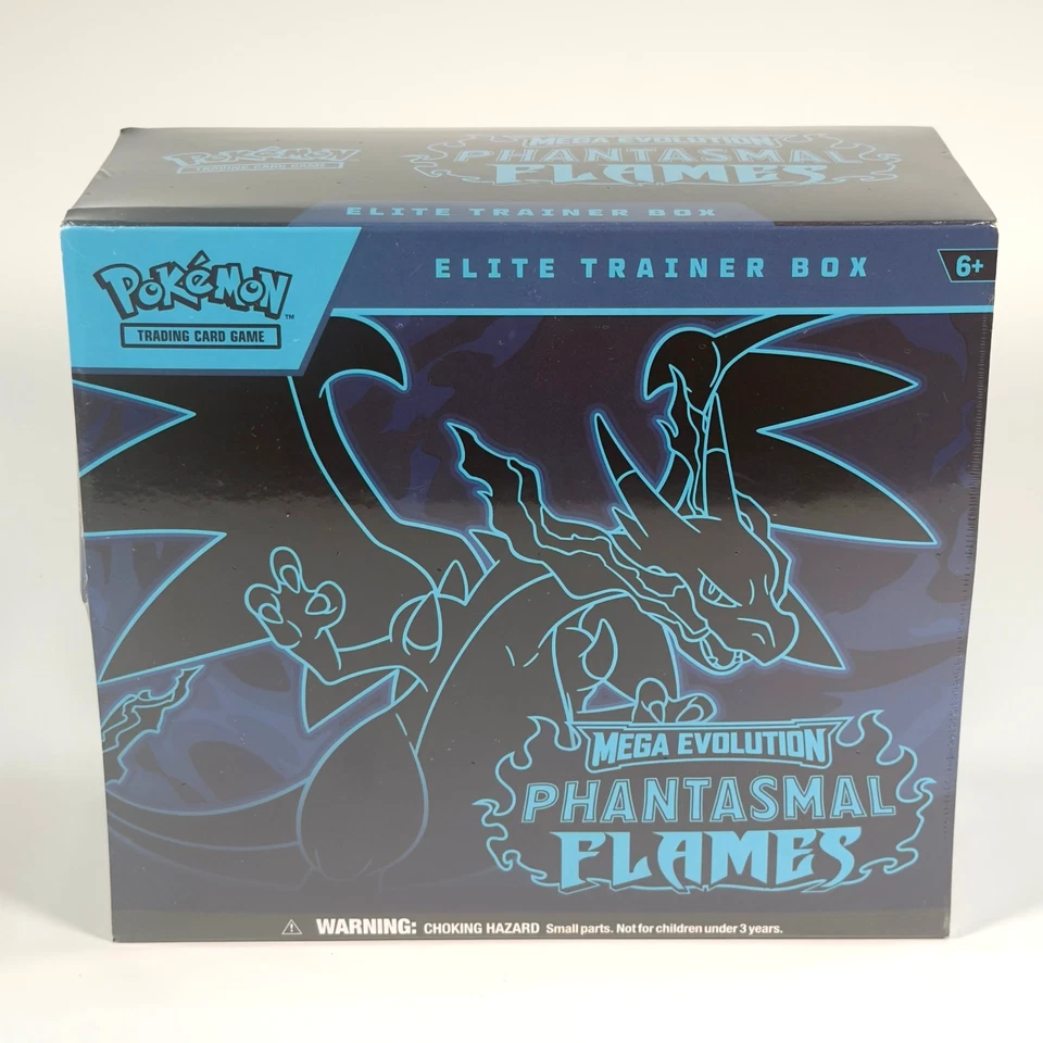Pokémon TCG Phantasmal Flames Elite Trainer Box ETB - FAST SHIP - IN HAND -