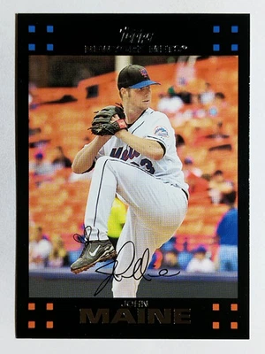 2007 Topps #484 John Maine - Image 1 of 2