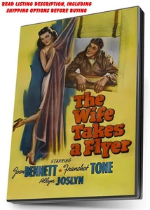 THE WIFE TAKES A FLYER 1942 MOVIE REMASTERED DVD NEW JOAN BENNETT - Picture 1 of 1