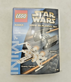 LEGO 4484 X-Wing Fighter & Tie Advanced - Mini MISB New Sealed Vintage 10175