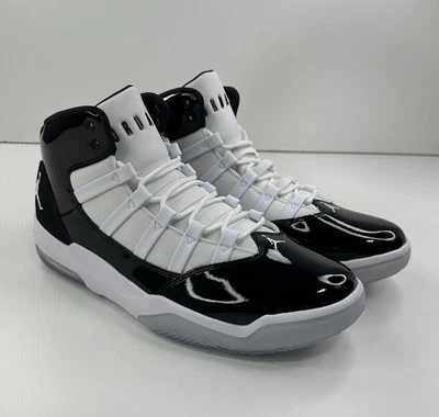 Jordan Max Aura Nike Black White Basketball Sneakers Men's Size 14 AQ9084-011 - Image 1 of 4