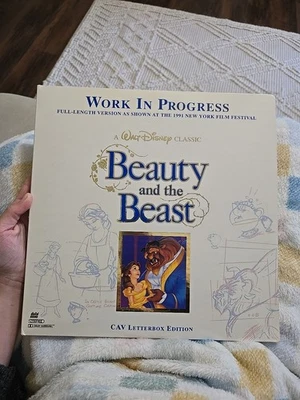 Beauty and the Beast: Work in Progress (1991) Laserdisc - Image 1 of 3