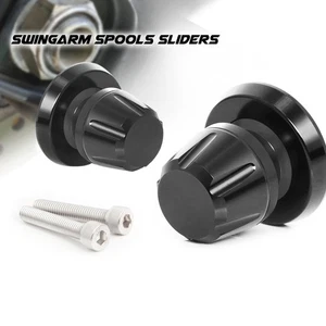 Black L-Sonic M8 Rear Swingarm Spools For Z H2 20 21 22 23 - Bild 1 von 6