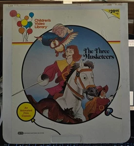 The Three Musketeers/ CED/ RCA/ Videodisc/ (1973)/ Children's VIdeo Library - Picture 1 of 2