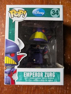 Funko Pop! Emperor Zurg #34 Toy Story Disney Pixar  Vaulted Vinyl Figure - Picture 1 of 6