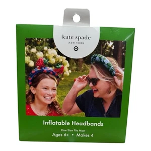 Kate Spade New York x Target aufblasbare Stirnbänder 4er Set Neu mit Etikett - Bild 1 von 4