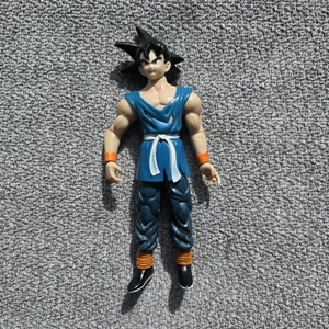 Figurine Dragon Ball Z GT Son Goku Tenue Bleu Jakks Pacific 2003 Edition Limitée - Imagen 1 de 4