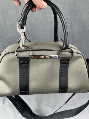 Bolso de mano Christian Dior vintage de seda John Galliano Foto 1 de 4