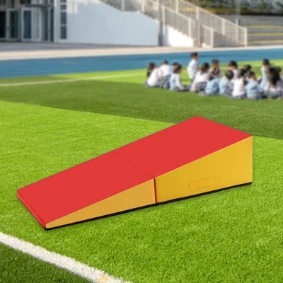 Gym Tumbling Mat Anti Slip Outdoor PU Leather Training for Yoga Dance Sports - Image 1 of 2