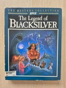 ✅ LA LÉGENDE DU NOIR ARGENT par EPYX ⭐ Commodore 64 128 ⭐ C64 C128 ⚡ - Photo 1/6