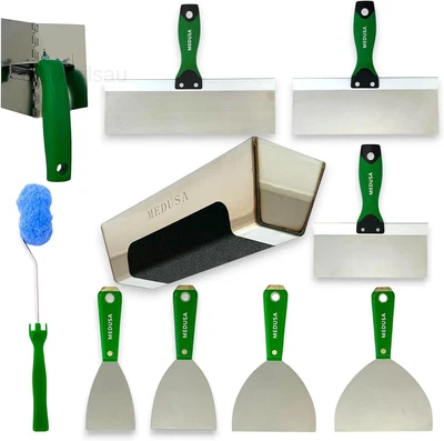 S.S. Drywall Taping Tool Set with Adjustable and reversible S.S. Angle Tool.. - Image 1 of 4