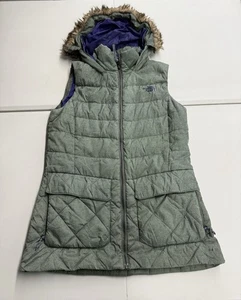 The North Face 550 Damen Puffer Weste Kunstfellbesatz Größe M - Bild 1 von 11