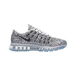 Nike Air Max Print 2016 Men’s Size 10.5 – Pure Platinum Black White Running Shoe - Picture 1 of 12