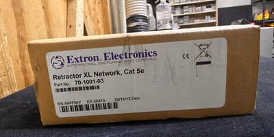 Extron Retractor XL Network Cat 5e 70-1001-03 - New In Box - Image 1 of 4