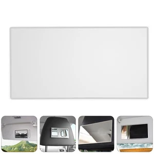 1pc Portable Car Makeup Mirror for Sun Visor Car Interior Mirror Rearview Mirror - Bild 1 von 12