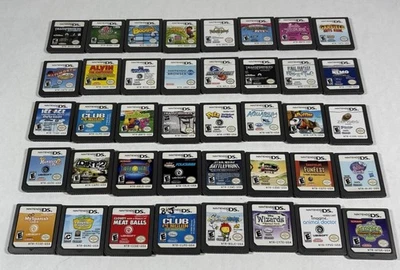 Lote Mixto 40 Juegos Nintendo Ds RPG Plataformas Aventura Arcade Carreras Niños ETC Foto 1 de 4