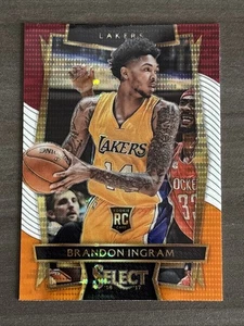 Panini Select Concourse Brandon Ingram #91 2016-17 tricolor Prizm RC Lakers casi nuevo+ - Imagen 1 de 2