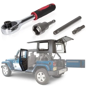 Hardtop und Tür Ausbau Torx Set Werkzeug Kit für 2007-2024 Jeep Wrangler JK JK... - Bild 1 von 9