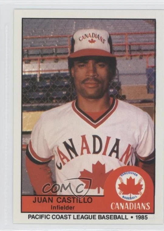 1985 Cramer Pacific Coast League Juan Castillo #205 - Image 1 of 2
