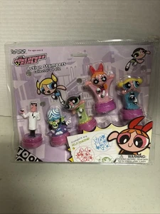 De colección Difícil de Encontrar Raro 2000 The Powerpuff Girls Action Stampers Paquete de Coleccionista SELLADO - Imagen 1 de 2