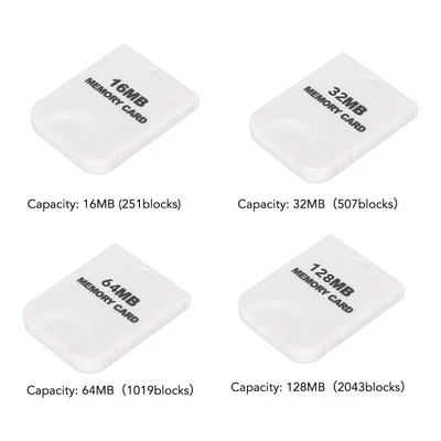 For Wii Memory Card High Speed Plug And Play White Game Memory Card For Game BEA - Image 1 of 4