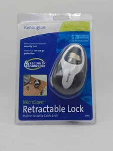 Kensington Portable Notebook or Laptop Combination Lock Retractable Cable NEW - Afbeelding 1 van 4