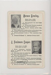 1911ca WM Ford Progressive Chautauqua Horace Greeley James Fenimore Cooper 0w6