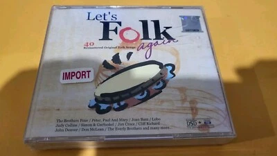 LET'S FOLK AGAIN - Self-Titled (2005) - CD - Import - **BRAND NEW/STILL SEALED** Foto 1 de 2